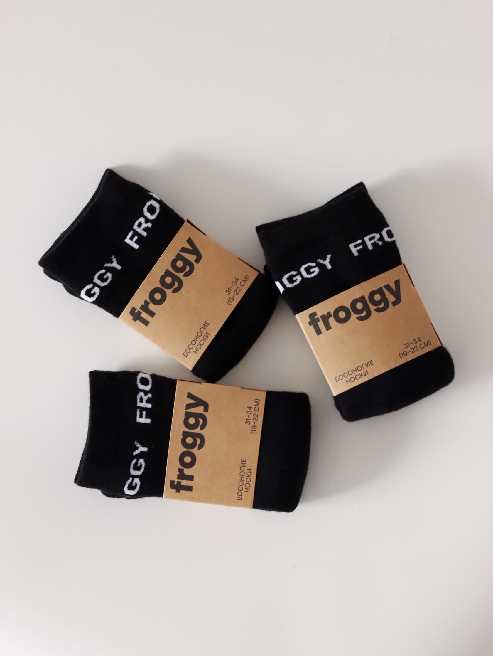 Носки froggy зимние (черный) 3 пары